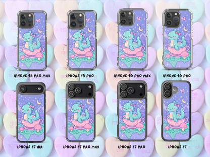Nessie Teacup iPhone Case – Pastel Witchcore Cryptid Phone Cover (iPhone 16/15 Pro Max)